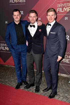 Frederic Linkemann, Friedrich Mücke and Ferdinand Hofer at the presentation of the 41 Bavarian Film Prize 2019 in the Prinzregententheater Munich, 17 01 2020 Foto:xF.xKernx xFuturexImage