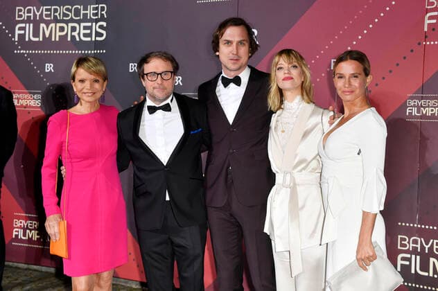 Uschi Glas, Bjarne Mädel, Lars Eidinger, Heike Makatsch and Nadeshda Brennicke at the presentation of the 41 Bavarian Film Award 2019 in the Prinzregententheater Munich, 17 01 2020 Foto:xF.xKernx xFuturexImage
