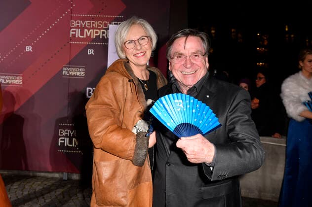 Elmar Wepper with his wife Anita Schlierf at the presentation of the 41 Bavarian Film Prize 2019 in the Prinzregententheater Munich, 17 01 2020 Foto:xF.xKernx xFuturexImage