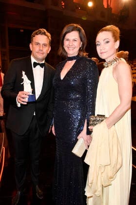 Sebastian Bezzel, Ilse Aigner and Lisa Maria Potthoff at the presentation of the 41 Bavarian Film Prize 2019 in the Prinzregententheater Munich, 17 01 2020 Foto:xF.xKernx xFuturexImage