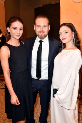 Guest, Axel Stein and Emma Drogunova at the presentation of the 41 Bavarian Film Award 2019 in the Prinzregententheater Munich, 17 01 2020 Foto:xF.xKernx xFuturexImage