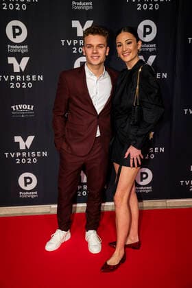 send2net Rasmus Brohave on the red carpet at the TV award 2020 at the Tivoli Hotel Cogress Center in Copenhagen, Saturday 18 January 2020, Copenhagen Denmark,  Copyright: MartinxSylvestx cop101 spdk20200118-204735-L