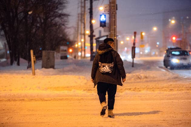 Canada: Toronto after snowstorm hits region Snow started to fall in the Greater Toronto Area around 10:30 a.m. and continued into the evening, resulting to totally snow-covered roads and poor driving conditions. Scarborough Ontario Canada HadriellexLumanog