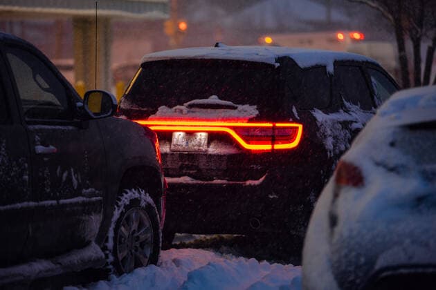 Canada: Toronto after snowstorm hits region Snow started to fall in the Greater Toronto Area around 10:30 a.m. and continued into the evening, resulting to totally snow-covered roads and poor driving conditions. Scarborough Ontario Canada HadriellexLumanog