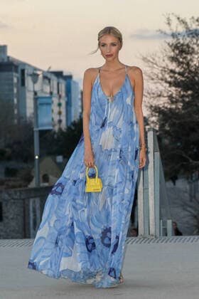 Paris Fashion Week. Defile Jacquemus. People. Arrivees du defile Jacquemus. Leonie Hanne. 250005 2020-01-18  Copyright: xSebastienxFremontx xStarfacex STAR_250005_023
