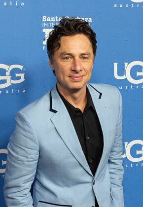 January 18, 2020, Santa Barbara, CA, USA: SANTA BARBARA, CALIFORNIA - JANUARY 18: Zach Braff attends the Virtuosos Award presentation during the 35th Santa Barbara International Film Festival at Arlington Theatre on January 18, 2020 in Santa Barbara, California. Photo: Natalie Thomson imageSPACE Santa Barbara USA - ZUMAs181 20200118_zea_s181_108 Copyright: xImagespacex
