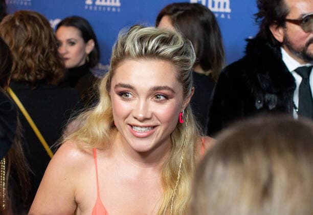 January 18, 2020, Santa Barbara, CA, USA: SANTA BARBARA, CALIFORNIA - JANUARY 18: Florence Pugh attends the Virtuosos Award presentation during the 35th Santa Barbara International Film Festival at Arlington Theatre on January 18, 2020 in Santa Barbara, California. Photo: Natalie Thomson imageSPACE Santa Barbara USA - ZUMAs181 20200118_zea_s181_116 Copyright: xImagespacex