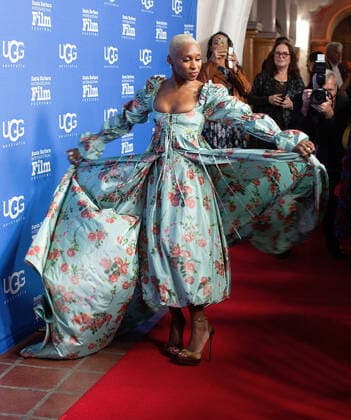 January 18, 2020, Santa Barbara, CA, USA: SANTA BARBARA, CALIFORNIA - JANUARY 18: Cynthia Erivo attends the Virtuosos Award presentation during the 35th Santa Barbara International Film Festival at Arlington Theatre on January 18, 2020 in Santa Barbara, California. Photo: Natalie Thomson imageSPACE Santa Barbara USA - ZUMAs181 20200118_zea_s181_138 Copyright: xImagespacex
