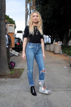 Amber Heard beim 4. Women s March LA in Downtown. Los Angeles, 18.01.2020 *** Amber Heard at the 4 Women s March LA in downtown Los Angeles, 18 01 2020 Foto:xR.xWagnerx xFuturexImage