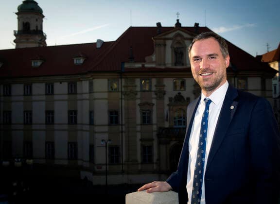 Prague Mayor Zdenek Hrib (Pirates), poses during an interview for the Czech News Agency (CTK),xonxJanuaryx17,x2020,xinxPrague,xCzechxRepublic.x(CTKxPhoto KaterinaxSulova) CTKPhotoP202001171060101 suk1