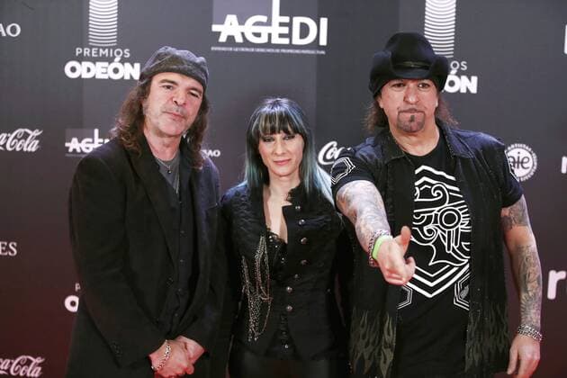 Spanish band Mago de Oz poses for the photographers before the Odeon Music Awards gala at Royal Theater in Madrid, Spain, 20 January 2020. Odeon awards the best Spanish albums and singer of the last year. Odeon Music Awards !ACHTUNG: NUR REDAKTIONELLE NUTZUNG!  Copyright: xJavierxLopezx GRAF4958 20200120-637151494907396934