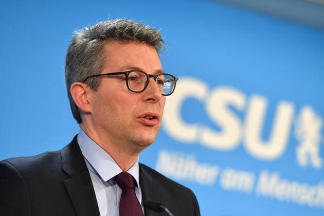 Markus BLUME Secretary General, single picture, cut single motif, portrait, portrait, portrait CSU board meeting in the CSU headquarters in Munich on 20 01 2020