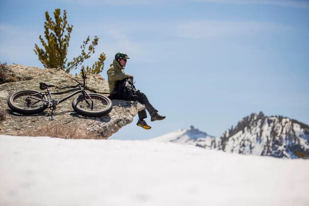 Fat Tire Biking Snow Ruby Mountains, Nevada, USA CR_RYSA191104-226679-01