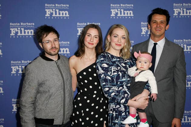 Santa Barbara, CA - JAN 20: Noah Kistler, Annabel Steven, Sara Lindsey, John Weselcouch attend the Montecito Award at the 35th Annual Santa Barbara International Film Festival at the Arlington Theatre on January 20, 2020 in Santa Barbara, CA. Copyright: ximageSPACE MediaPunchx