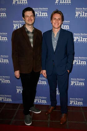 Santa Barbara, CA - JAN 22: Jonathan Langager and Christian Hall attend the Maltin Master Award at the 35th Annual Santa Barbara International Film Festival at the Arlington Theatre on January 22, 2020 in Santa Barbara, CA. Copyright: ximageSPACE MediaPunchx