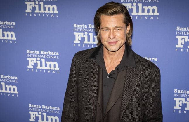 January 22, 2020, Santa Barbara, California, U.S: BRAD PITT arrives on the red carpet to receive his Maltin Modern Master Award at the 35th Santa Barbara International Film Festival. Santa Barbara U.S. - ZUMAm162 20200122_zap_m162_004 Copyright: xErickxMadridx