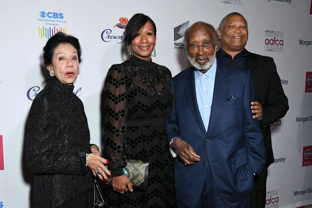 22 January 2020 - Hollywood, California - Nicole Avant, Jacqueline Avant, Clarence Avant, Reginald Hudlin. The African American Film Critics Association s 11th Annual AAFCA Awards held at Taglyan Cultural Complex. Photo Credit: Birdie Thompson AdMedia 250206 2020-01-22 California Hollywood Etats-Unis  Copyright: xAdMediax STAR_250206_090