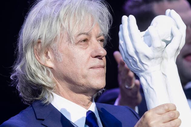 HOPE Award Winner Bob Geldof full name Robert Frederick Zenon Geldof during the 14th HOPE Gala for the benefit of the HOPE Cape Town Foundation within the German AIDS Foundation at the Schauspielhaus in Dresden