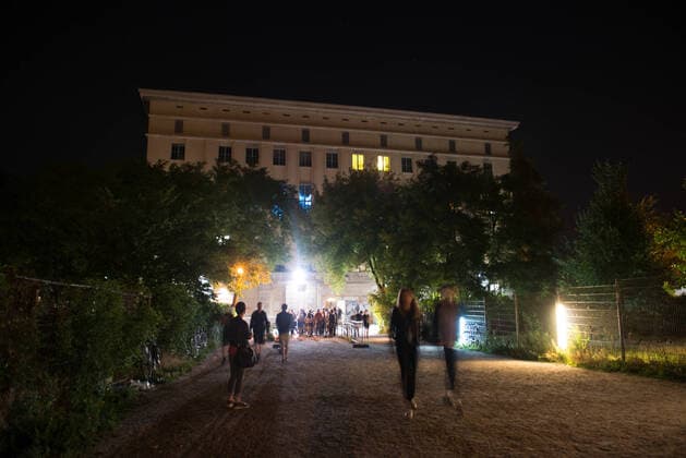 queue in front of the Berghain Berlin Berlin Germany