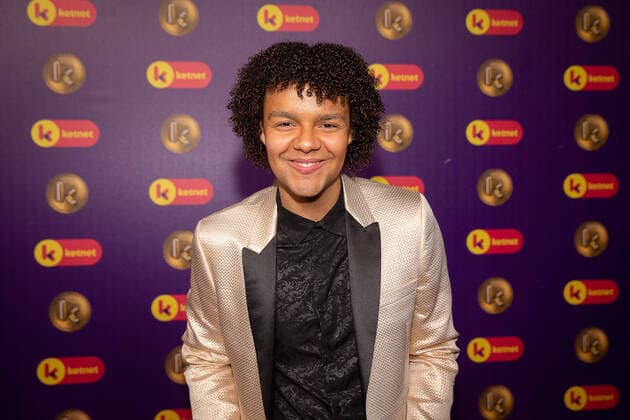Elindo Avastia pictured during the Gala van de Gouden K s award show, organized by Flemish children s television channel Ketnet, Saturday 25 January 2020 in Antwerp.  JAMESxARTHURxGEKIERE 2462559