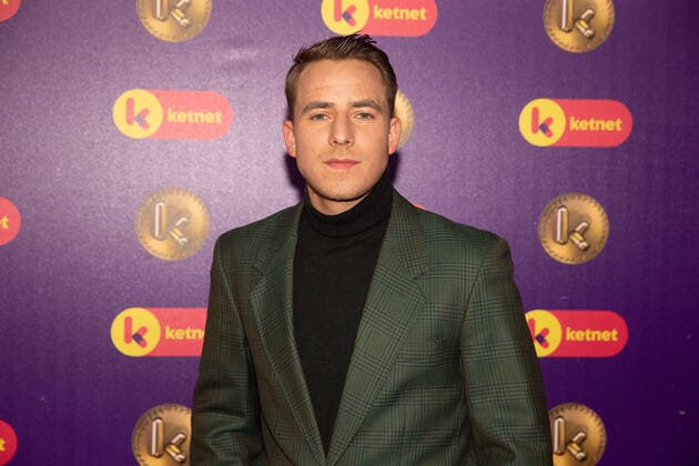 Zeger Van Noten pictured during the Gala van de Gouden K s award show, organized by Flemish children s television channel Ketnet, Saturday 25 January 2020 in Antwerp.  JAMESxARTHURxGEKIERE 2462619