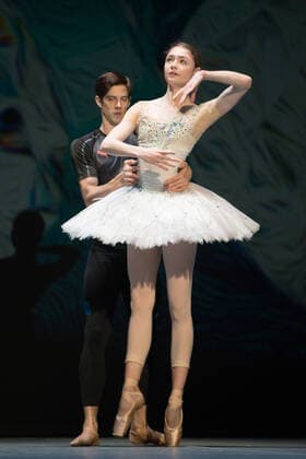 Iana Salenko and Daniil Simkin attend a photocall before the opening night of the Ballet Icons Gala 2020 at the London Coliseum in London. JANUARY 26th 2020  TSTx20248