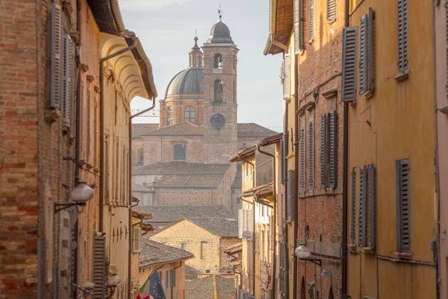 Via Bramante, Urbino, Marche, Italy, Europe Copyright: ProCip 1292-1561