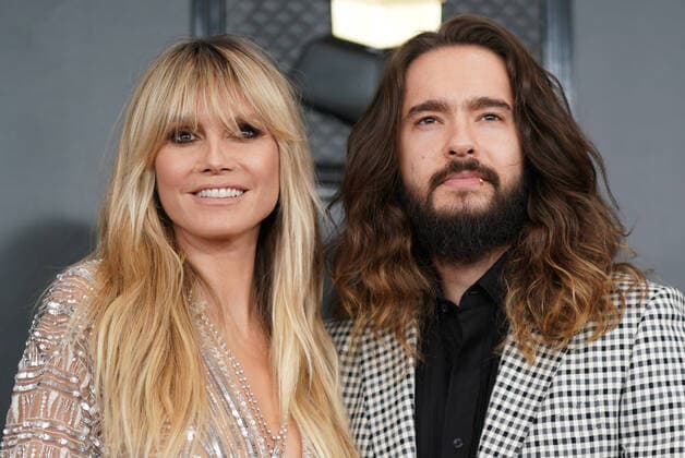 62nd Annual GRAMMY Awards held at The Staples Center - Arrivals Featuring: Heidi Klum, Tom Kaulitz Where: Los Angeles, California, United States When: 26 Jan 2020 Credit: CF Cover Images Copyright: xx 40227227 EDITORIAL USE ONLY. NOT FOR USE BY NEWSPAPERS BASED IN THE UK.