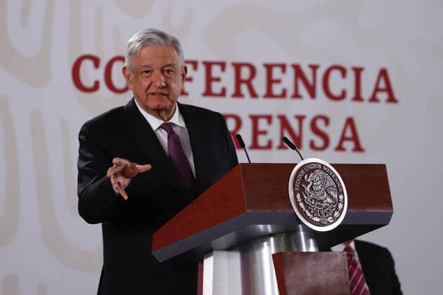 January 27, 2020 EUM20200127NAC03 JPG MEXICO CITY, PresidencyAMLO The President of Mexico, Andres Manuel Lopez Obrador, in his morning conference this Monday, January 27, 2020, in Palacio Nacional Photo Agency EL UNIVERSALBerenice FregosoRDB  - ZUMAu78_ 20200127_zaf_u78_001 Copyright: xElxUniversalx