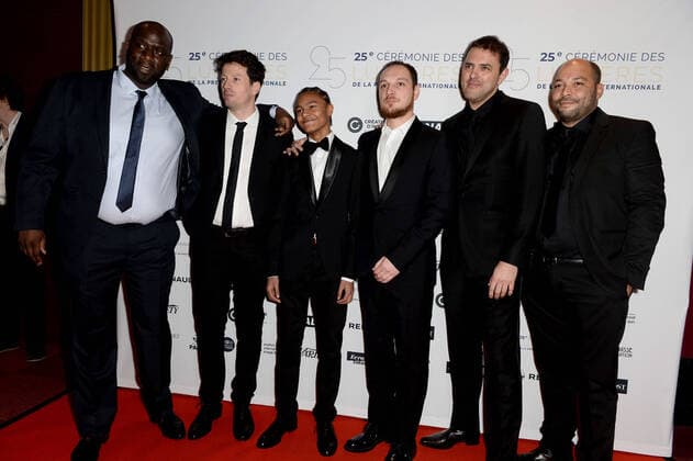 Ceremonie des lumieres 2020.Equipe Les Miserables . 250415 2020-01-27 Paris France  Copyright: xGarciax STAR_250415_084