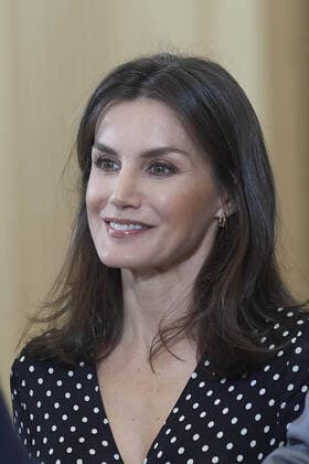 28-01-2020 Madrid Queen Letizia and King Felipe during an audience with the Spanish European champion 2020 handball team at the palace of La Zarzuela in Madrid. No Spain  Copyright: xPPEx