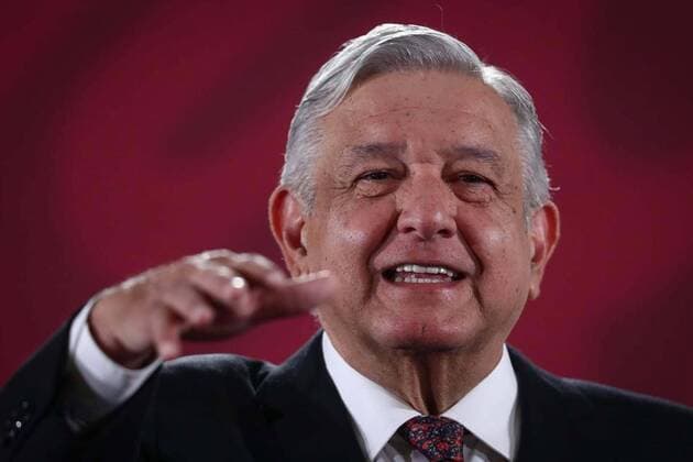 January 29, 2020 EUM20200129NAC01 JPG MEXICO CITY, PresidencyAMLO The President of Mexico, Andres Manuel Lopez Obrador, in a morning conference this Wednesday, January 29, 2020, in Palacio Nacional Photo Agency EL UNIVERSALDiego Simon Sanchez RDB  - ZUMAu78_ 20200129_zaf_u78_002 Copyright: xElxUniversalx
