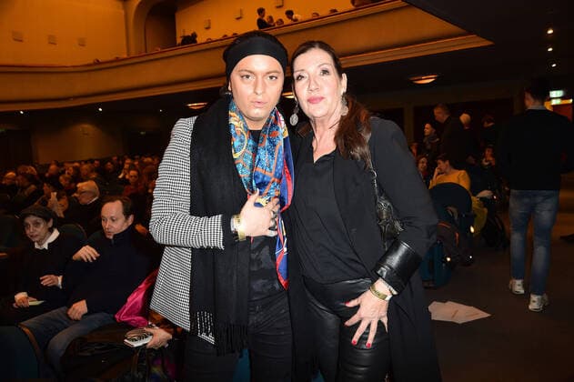 Julian F M Stoeckel and Katy Karrenbauer at the presentation of the Ernst Lubitsch Prize on 29 01 2020 in Berlin Ernst Lubitsch Prize Presentation 2020 in Berlin