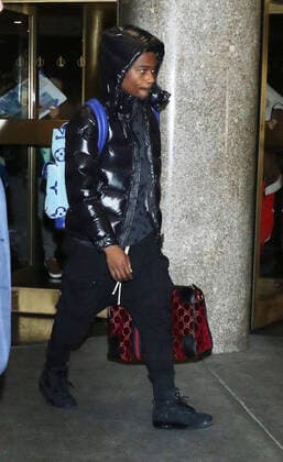 NEW YORK, NY- January 29: Roddy Ricch at The Tonight Show Starring Jimmy Fallon in New York City on January 29, 2020. Copyright: xRWx
