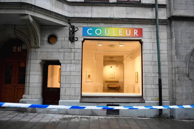 Bilder des Jahres 2020, News 01 Januar News Themen der Woche KW05 News Bilder des Tages Salvador Dali sculptures have been stolen from an exhibition at an art gallery in Stockholm, Sweden on Jan. 30, 2020. Police say that at least two thieves entered the Couleur gallery in central Stockholm early Thursday morning by smashing the entrance window. The alarm went off after 4 a.m. and police arrived at the scene shortly after. STOCKHOLM SWEDEN x11950x *** Salvador Dali sculptures have been stolen from an exhibition at an art gallery in Stockholm, Sweden on Jan 30, 2020 Police say that at least two thieves entered the Couleur gallery in central Stockholm early Thursday morning by smashing the entrance window The alarm went off after 4 a m and police arrived at the scene shortly after STOCKHOLM SWEDEN x11950x,  Copyright: xAlixLorestani TTx DALI THEFT STOCKHOLM