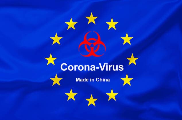 Euroflag, Flag, EU Flag, Eurostars, Corona Virus, Coronavirus, 2019 nCoV, McPKST McPKST