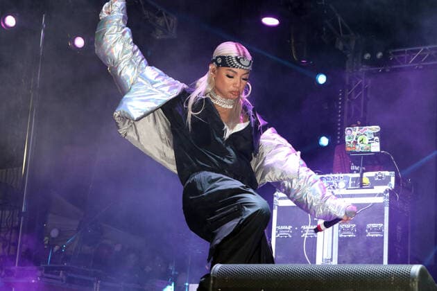 MIAMI, FL - JANUARY 31: DaniLeigh at 2020 Vewtopia Music Festival at Marlin s Park in Miami, Florida on January 31, 2020. Copyright: xWalikxGoshornx