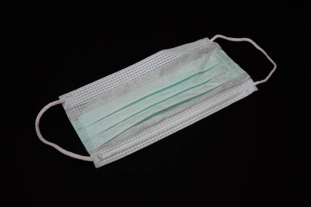Respiratory protection mask Respiratory protection mask, 31 01 2020, Borkwalde, Brandenburg, Respiratory protection masks do not protect sufficiently against viruses