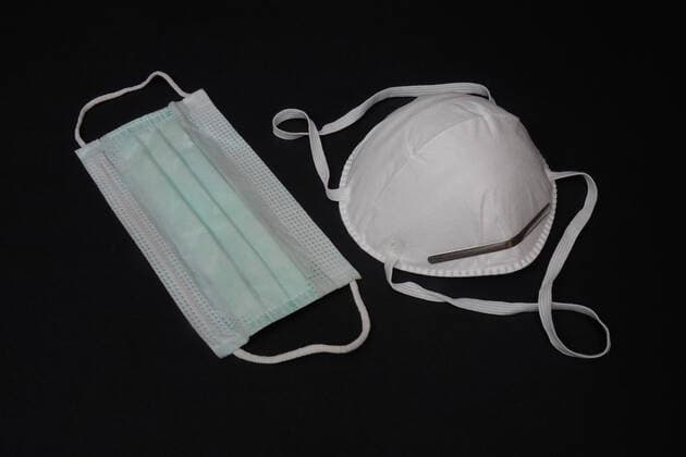 Respiratory protection masks Respiratory protection masks, 31 01 2020, Borkwalde, Brandenburg, Respiratory protection masks do not provide sufficient protection against viruses