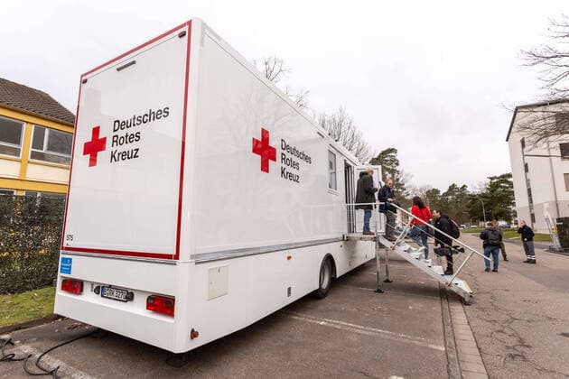 February 1, 2020, Germersheim, Rheinland-Pfalz, Germany: Quarantine accommodations for German citizens returning from China. SÅ¸dpfalz Barracks, Germersheim, Germany, 1 Feb 2020 Germersheim Germany  - ZUMAr152 20200201_zaa_r152_017 Copyright: xPaulxNeedhamx xRmvx