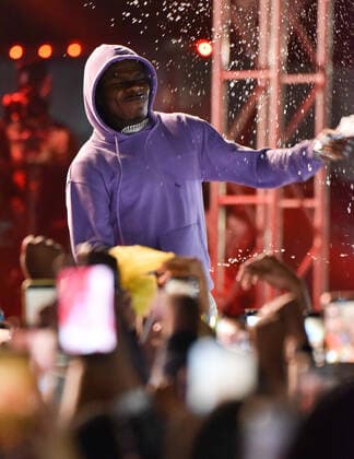 February 1, 2020, Miami, FL, USA: MIAMI, FLORIDA - FEBRUARY 01: DaBaby performs during the 2020 Vewtopia Music Festival at Marlin s Park in Miami, Florida. Photo: Alex Pesantes imageSPACE Miami USA - ZUMAs181 20200201_zea_s181_086 Copyright: xImagespacex
