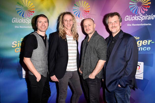 Hannes Wölfel Band at the GlücksSpirale Film Award 2019 at the GOP Theater Munich, 03 02 2020 Foto:xS.xAdamx xFuturexImage