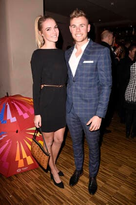 Jessica Schernau and Thomas Vogel at the GlücksSpirale Film Award 2019 at the GOP Theater Munich, 03 02 2020 Foto:xS.xAdamx xFuturexImage