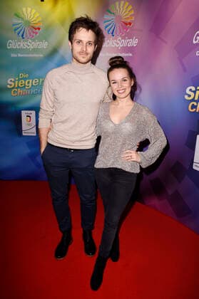 Philip Birnstiel and Darya Gritsyuk at the GlücksSpirale Film Award 2019 at the GOP Theater Munich, 03 02 2020 Foto:xS.xAdamx xFuturexImage