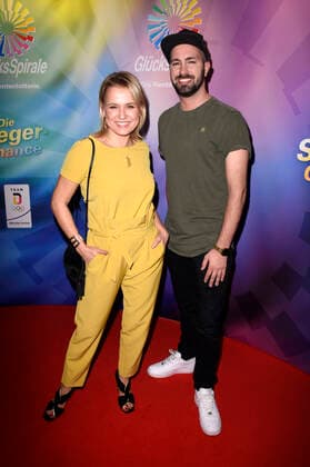 Nova Meierhenrich and Dominik Porschen at the GlücksSpirale Film Award 2019 at the GOP Theater Munich, 03 02 2020 Foto:xS.xAdamx xFuturexImage