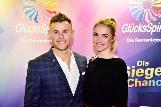 Thomas Vogel and Jessica Schernau at the GlücksSpirale Film Award 2019 at the GOP Theater Munich, 03 02 2020 Foto:xA.xHübnerx xFuturexImage
