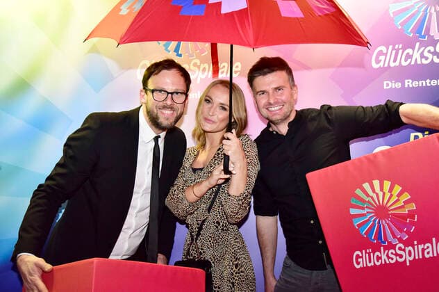 Michael Eichele, Nele Schenker and Andreas Görlitz at the GlücksSpirale Film Award 2019 in the GOP Theater Munich, 03 02 2020 Foto:xA.xHübnerx xFuturexImage