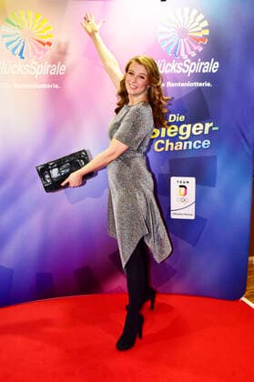 Nina Eichinger at the GlücksSpirale Film Award 2019 at the GOP Theater Munich, 03 02 2020 Foto:xA.xHübnerx xFuturexImage