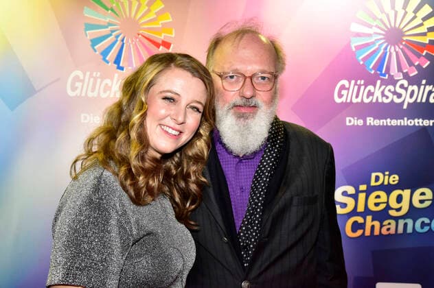 Nina Eichinger and Georg Seitz at the GlücksSpirale Film Award 2019 at the GOP Theater Munich, 03 02 2020 Foto:xA.xHübnerx xFuturexImage