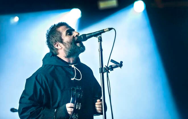2020 Bilder des Jahres, Entertainment 02 Februar Entertainment Themen der Woche KW06 Entertainment Bilder des Tages Engelske Liam Gallagher, engang en del af britpop-gruppen Oasis, paa scenen under sin koncert i Forum paa Frederiksberg, tirsdag den 4. februar 2020.. , Copenhagen *** English Liam Gallagher, once part of the British pop group Oasis, on stage during his concert in the Forum at Frederiksberg, Tuesday, February 4, 2020, Copenhagen,  Copyright: TorbenxChristensen TorbenxChristensenx COP103 spdk20200204-233145-L
